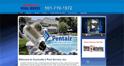 Desktop Screenshot of cucinottapoolservice.com